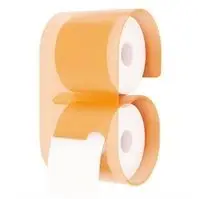 B-roll toiletrulleholder fra Neon Living - Orange